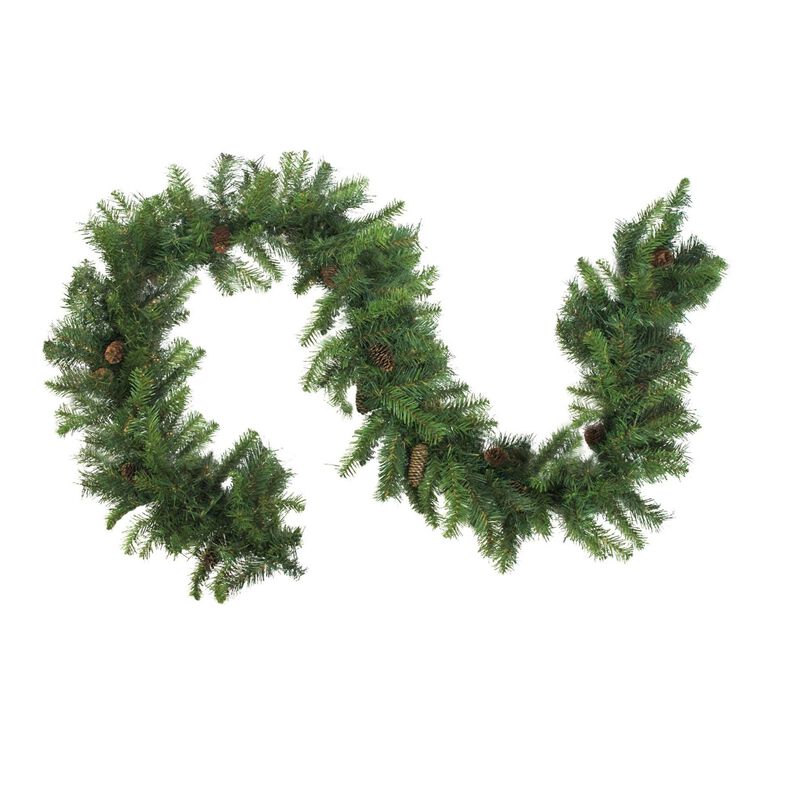 50' x 12" Dakota Red Pine Artificial Christmas Garland  Unlit