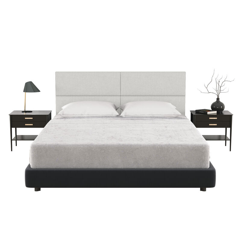 Jaxx Panelist Modern Padded Headboard � Set of 4 Wall Mounted Panels