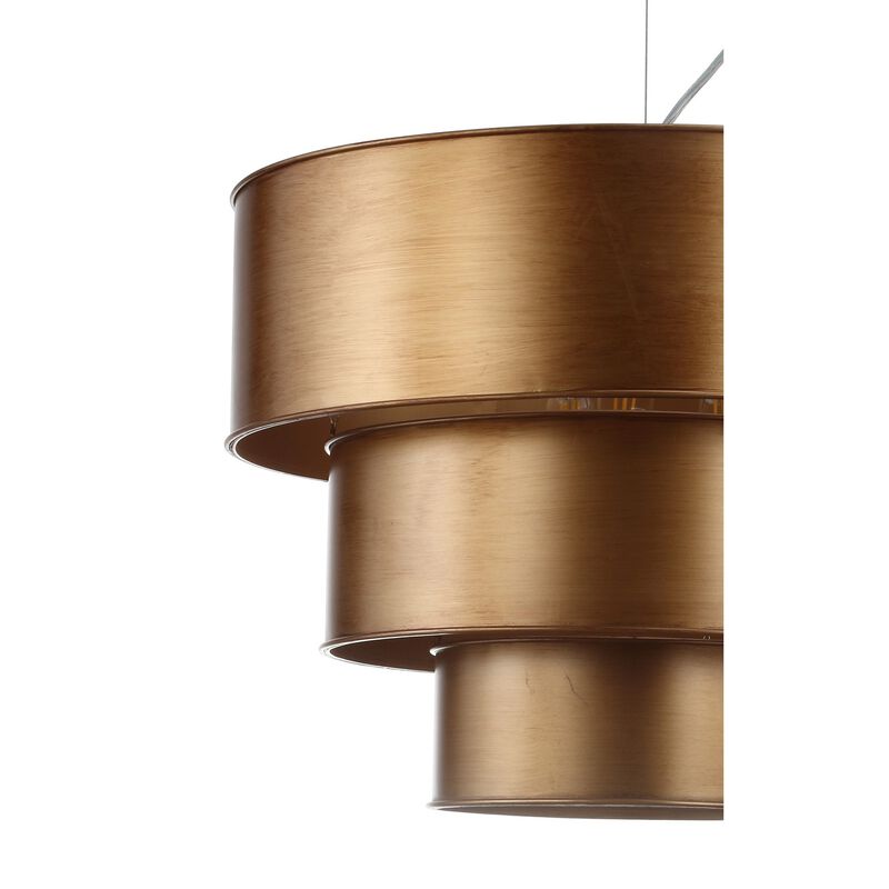 Lynn 3-Tier Metal LED Pendant