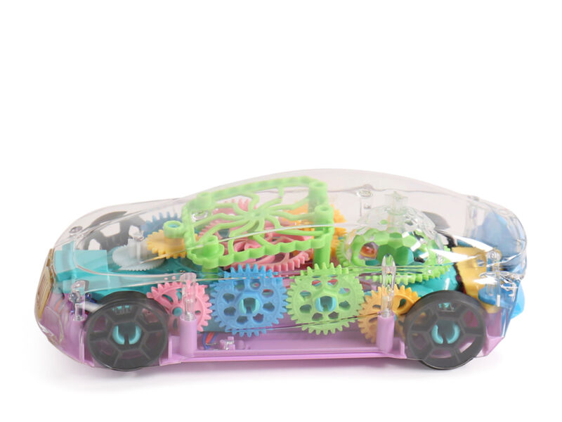Transparent Light-up Car