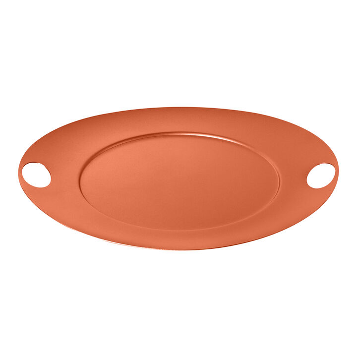 Atmosfera Saturno Medium Tray in Materic Rust Atmosfera Saturno Medium Tray in Materic Rust