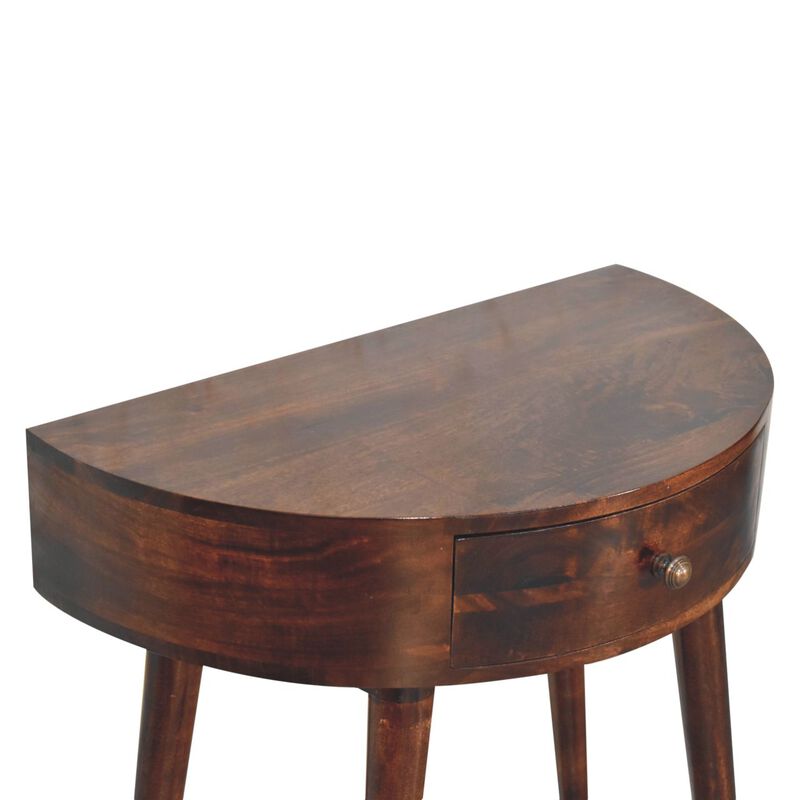 Artisan Furniture Solid Wood California Walnut Odyssey Console Table