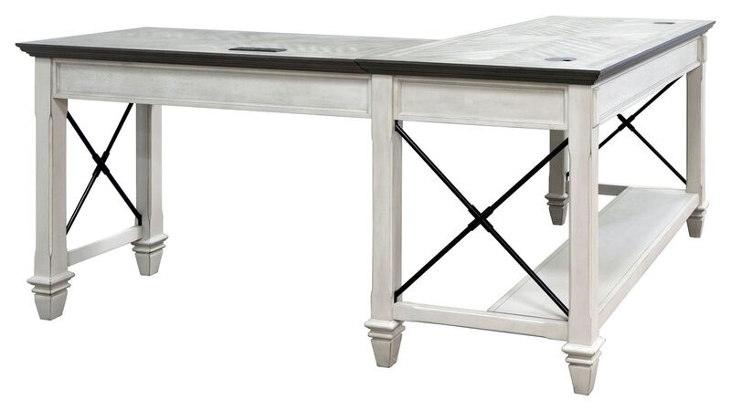 Open L-Desk and Return