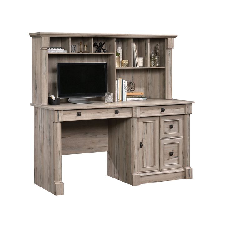 Palladia Computer Desk with Hutch