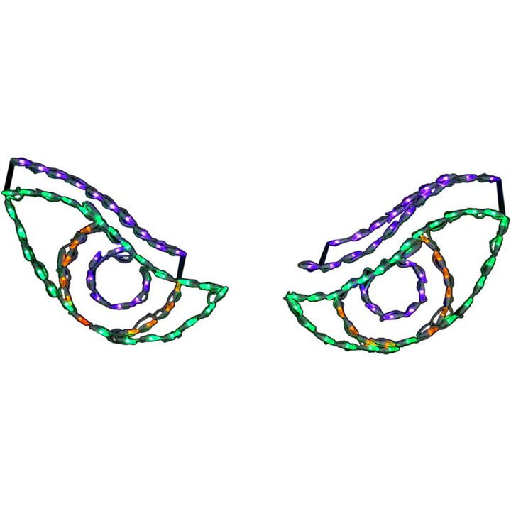 Haunted Hill Farm HHF LED Scary Eyes, 23W, 11x22H each