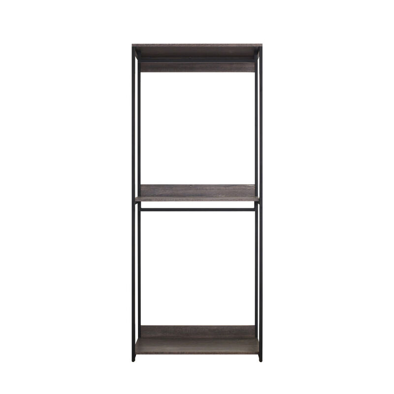 FC Design Klair Living Wood Walk-in Closet System
