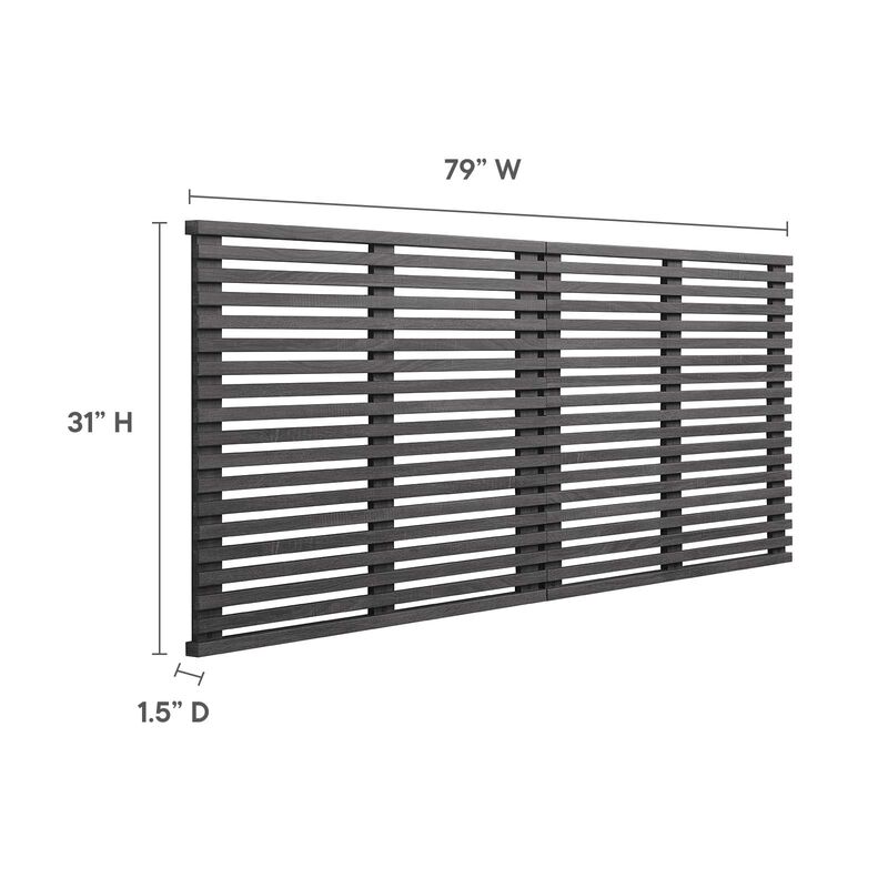 Modway - Render Wall Mount King Headboard