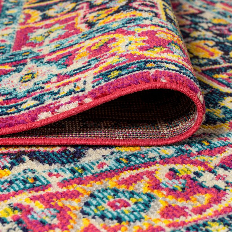 Brooklyn Geometric Medallion Area Rug