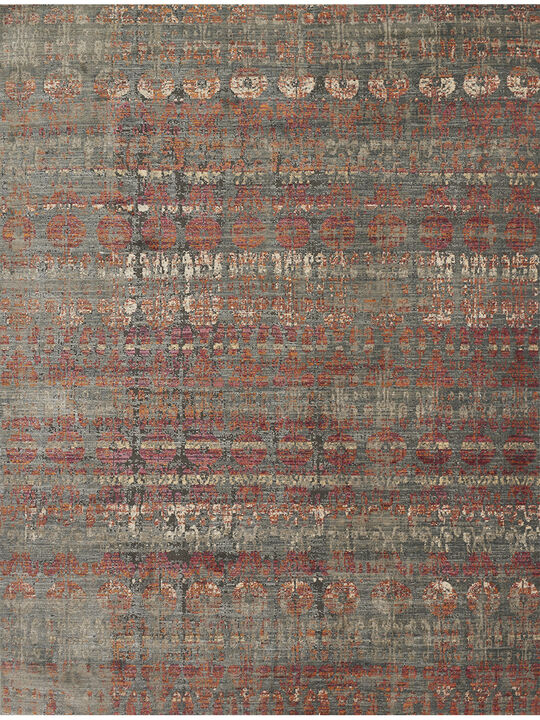 Javari JV07 Steel/Sunset 7'10" x 10' Rug