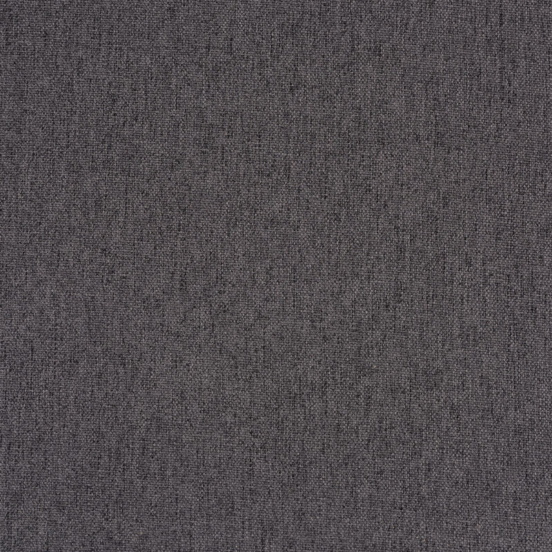 Baxton Studio Hanson Modern Light Grey Fabric and Walnut Brown Finished Wood Ottoman