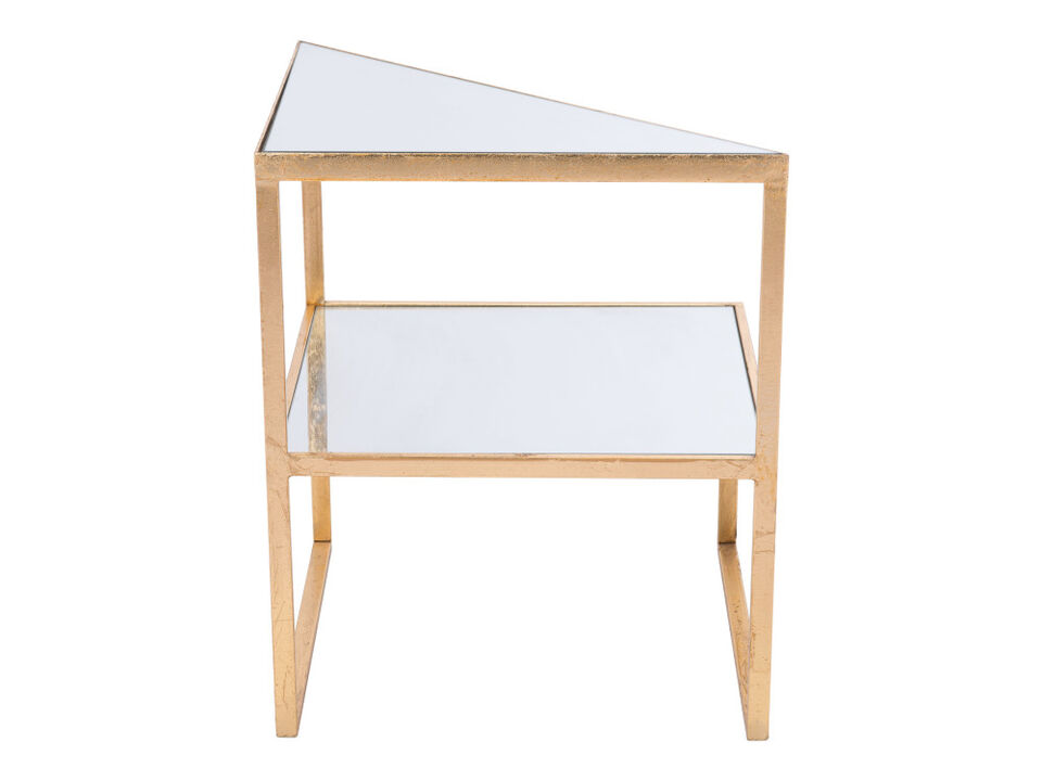 Planes Side Table Gold