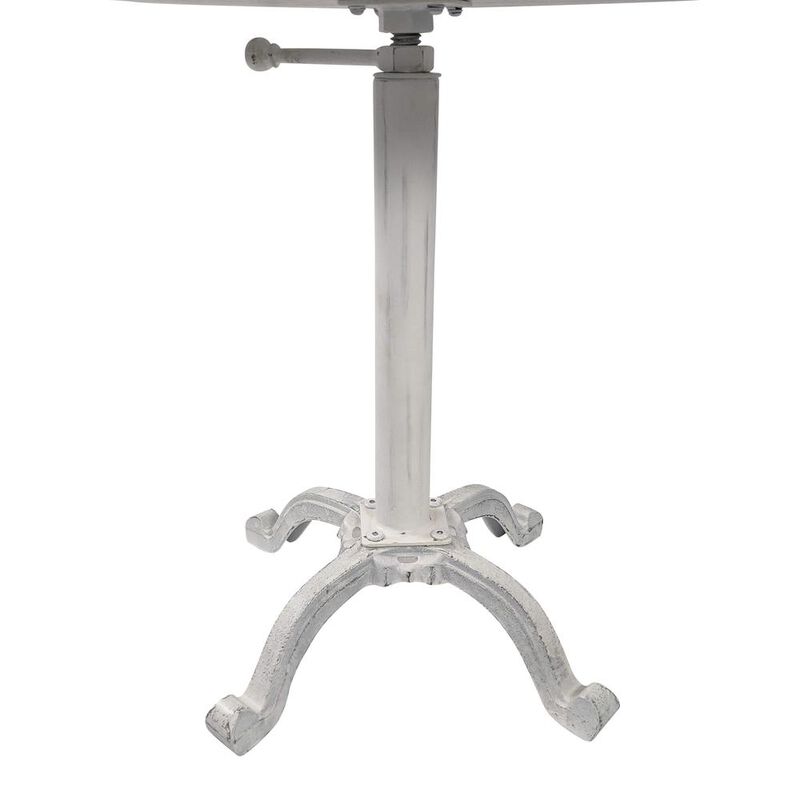 Carolina Living Colton Adjustable Vintage Table - Whitewash