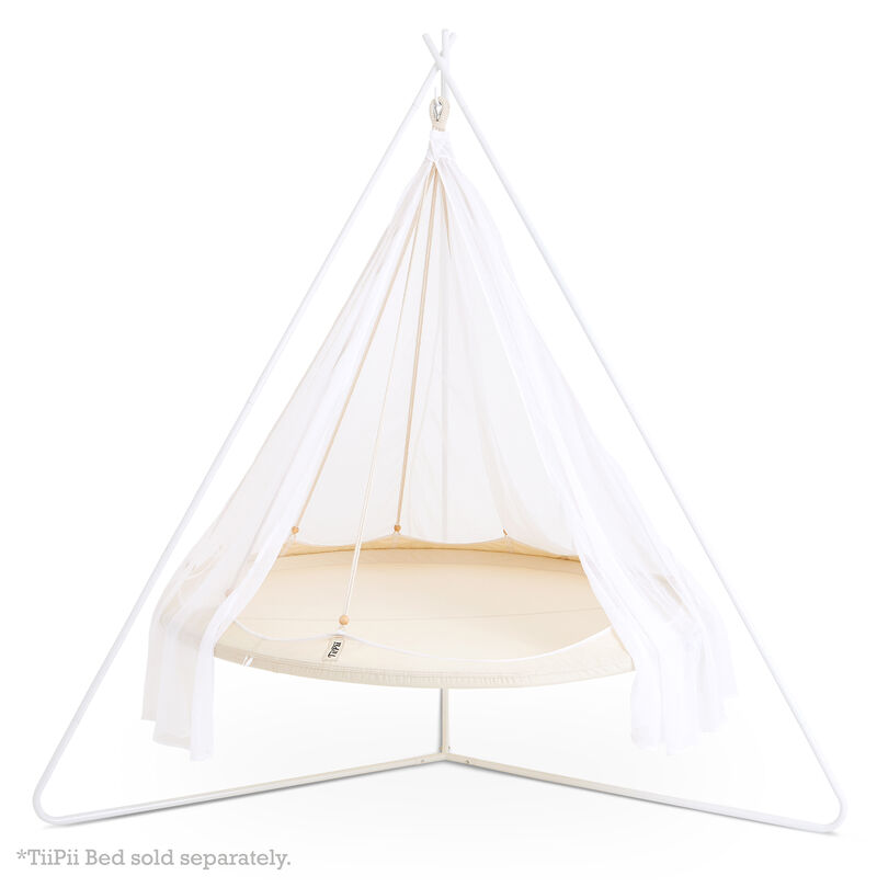 TiiPii Bed Classic White Steel TiiPii Stand, One Size