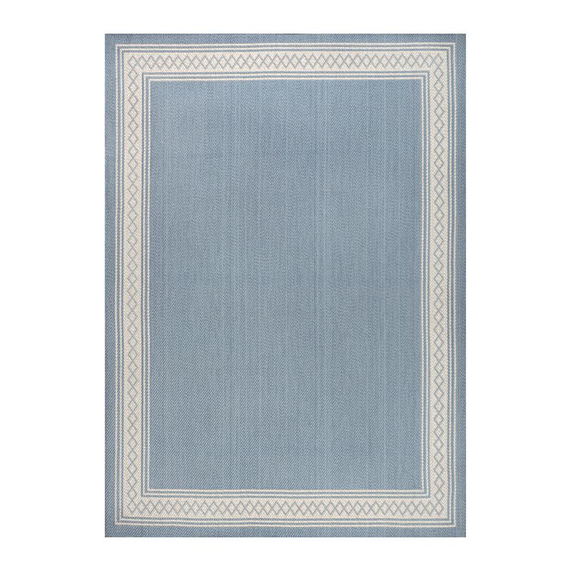 Lucia Classic Diamond Border Indoor/Outdoor Area Rug