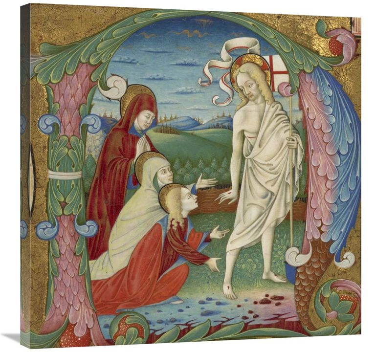 Cutting from an Antiphonal-Canvas Art-30x30
