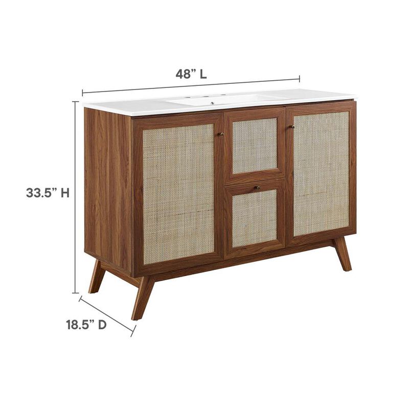 Modway Soma 48” Single Sink Bathroom Vanity