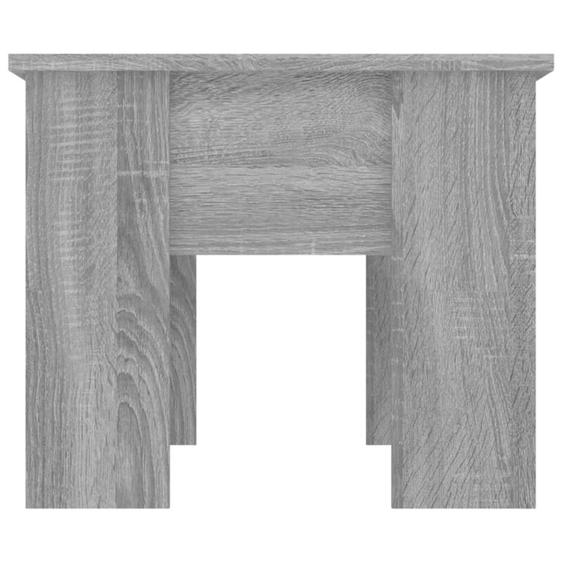 vidaXL Coffee Table Gray Sonoma 31.1"x19.3"x16.1" Engineered Wood