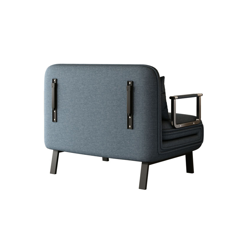 Comfortable Sleeper Chair with Sturdy Steel Frame