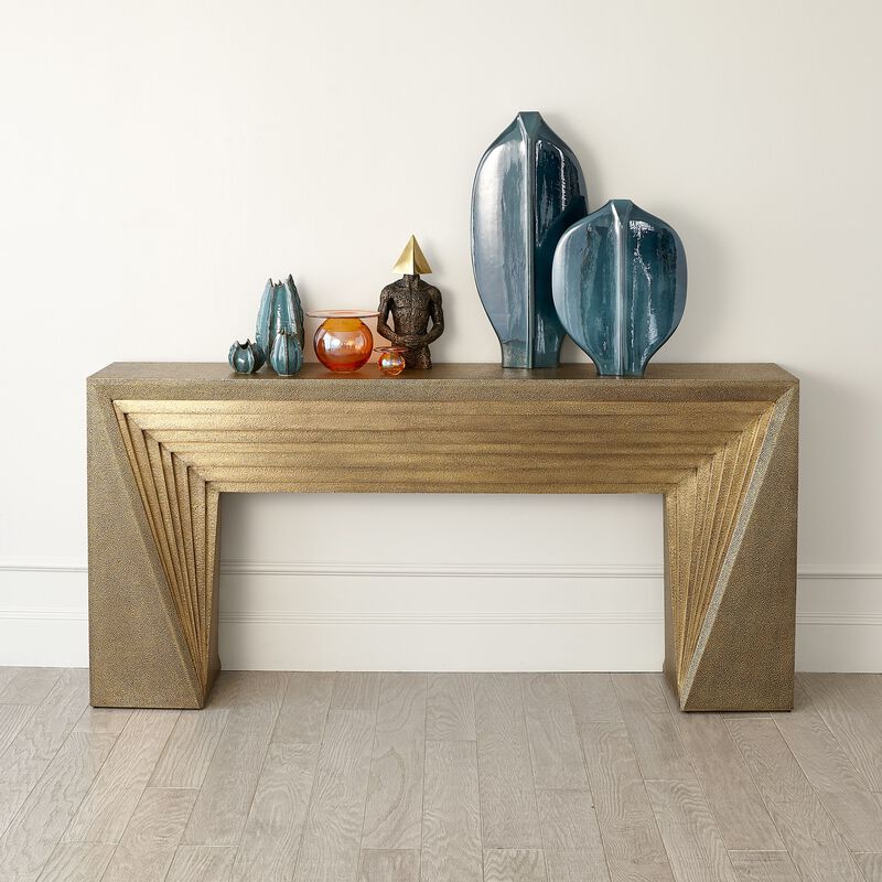 Deco Console-Brass