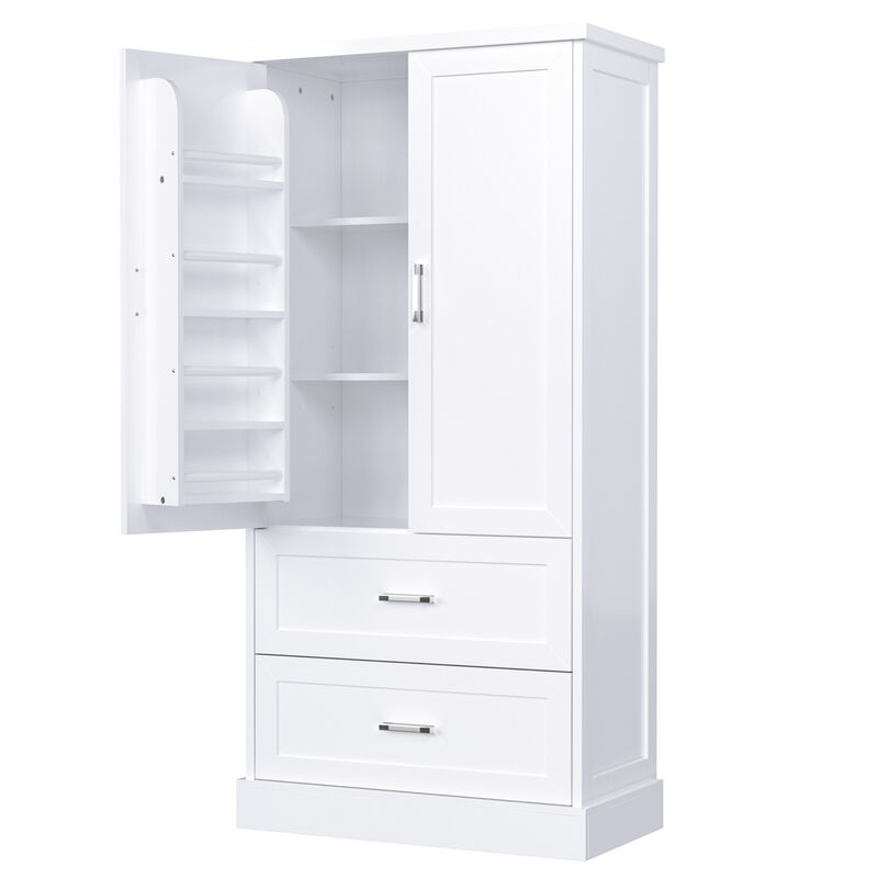 Merax Modern Tall Bathroom Storage Cabinet