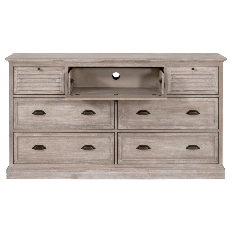 Eden 7-Drawer Media Dresser