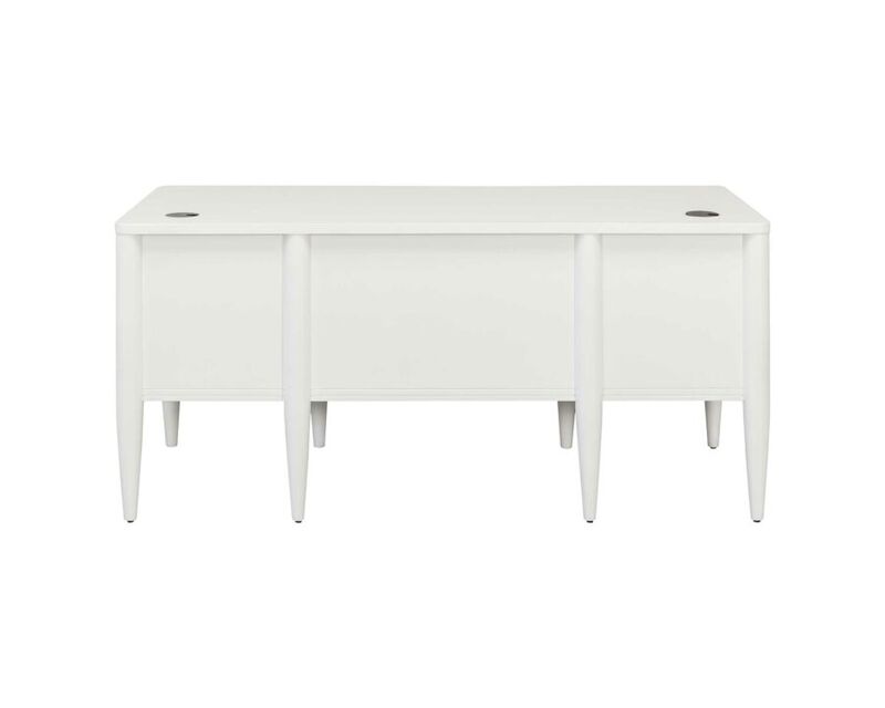 Shasta 66" Half Pedestal Desk