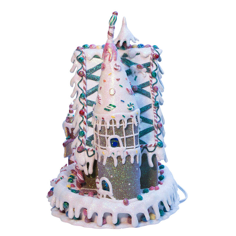 13-Inch Gingerbread House with Lights: Perfect Holiday Decoration for Your Home