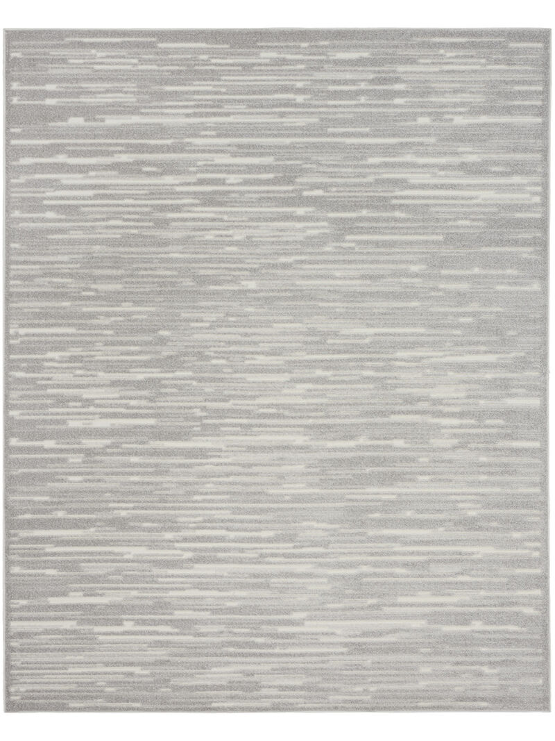 Care Free CAF04 Light Gray 7'10" x 9'10" Rug