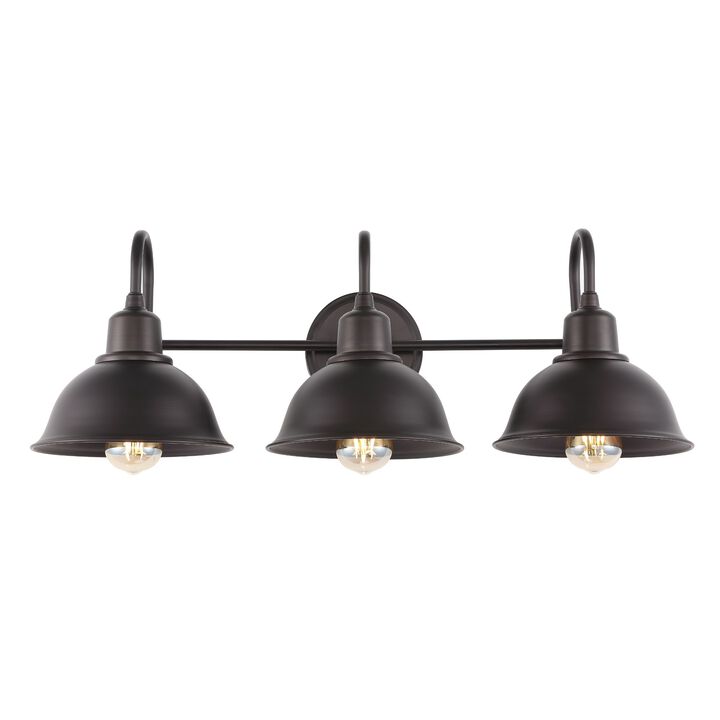 Frisco Farmhouse Industrial Iron LED Vanity
