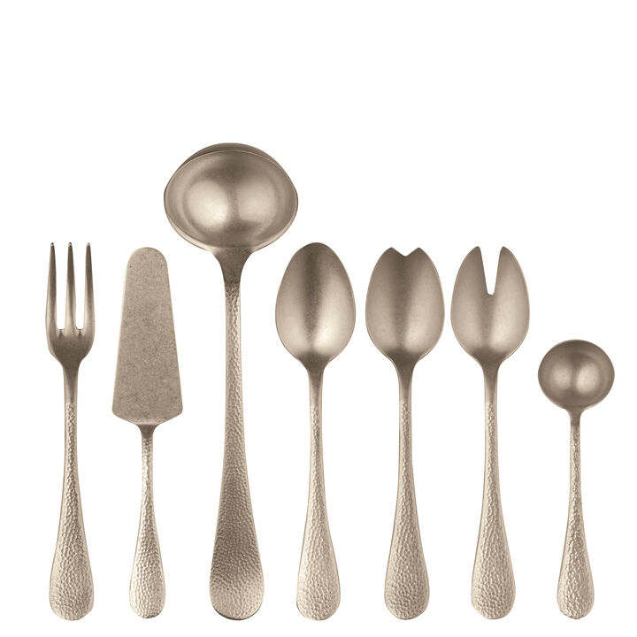 Epoque 7-Piece Serving Set in Pewter Champagne