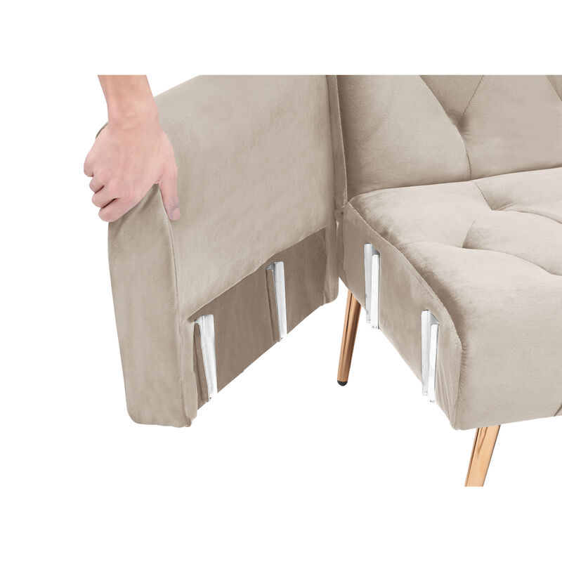 Convertible Double Folding Living Room Sofa Bed