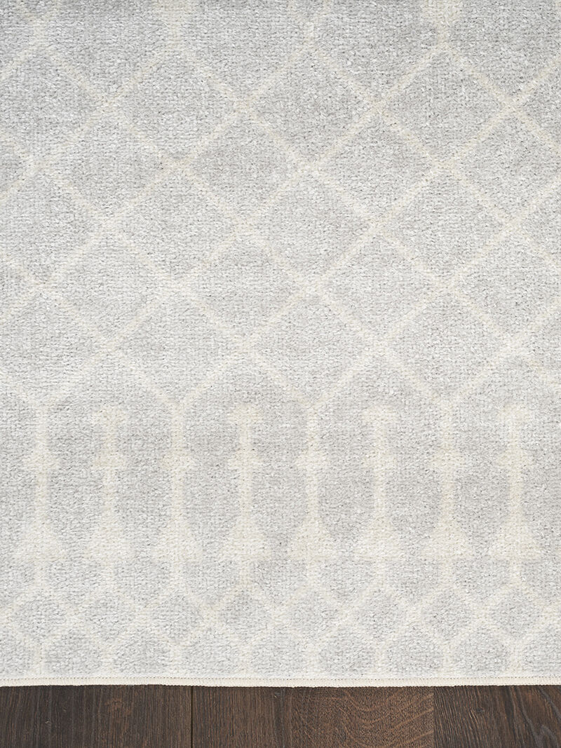 Astra Machine Washable ASW10 Gray 7'10" x 10' Rug