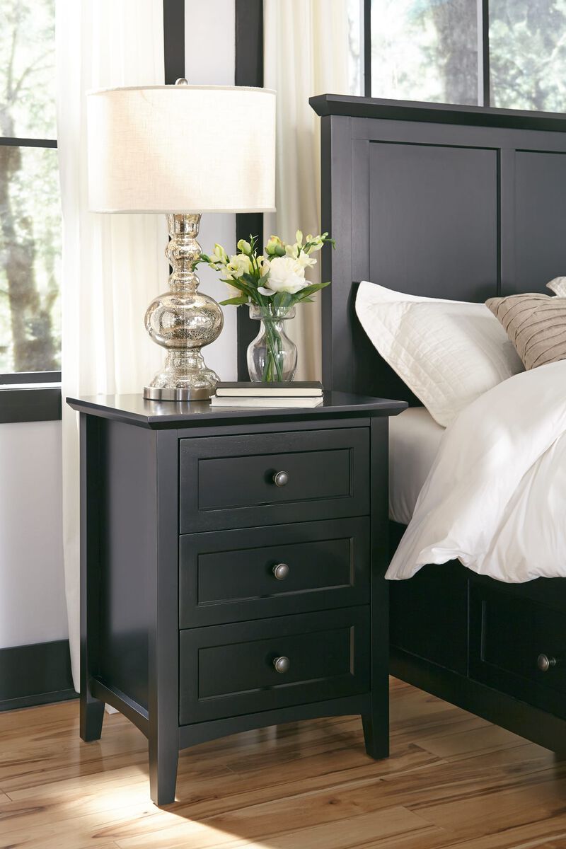 Paragon Two Drawer Nightstand