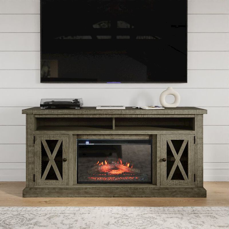 Jofran Solid Wood 60 Storage Console TV Stand