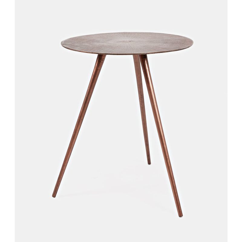 Jofran Bronze, Brass and Copper Finish Modern Accent Tables (Set of 3)