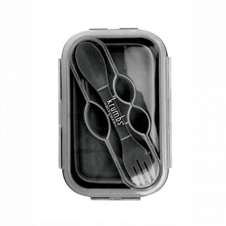 Black Collapsible Bento Box