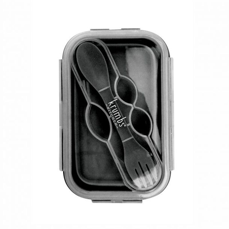 Black Collapsible Bento Box