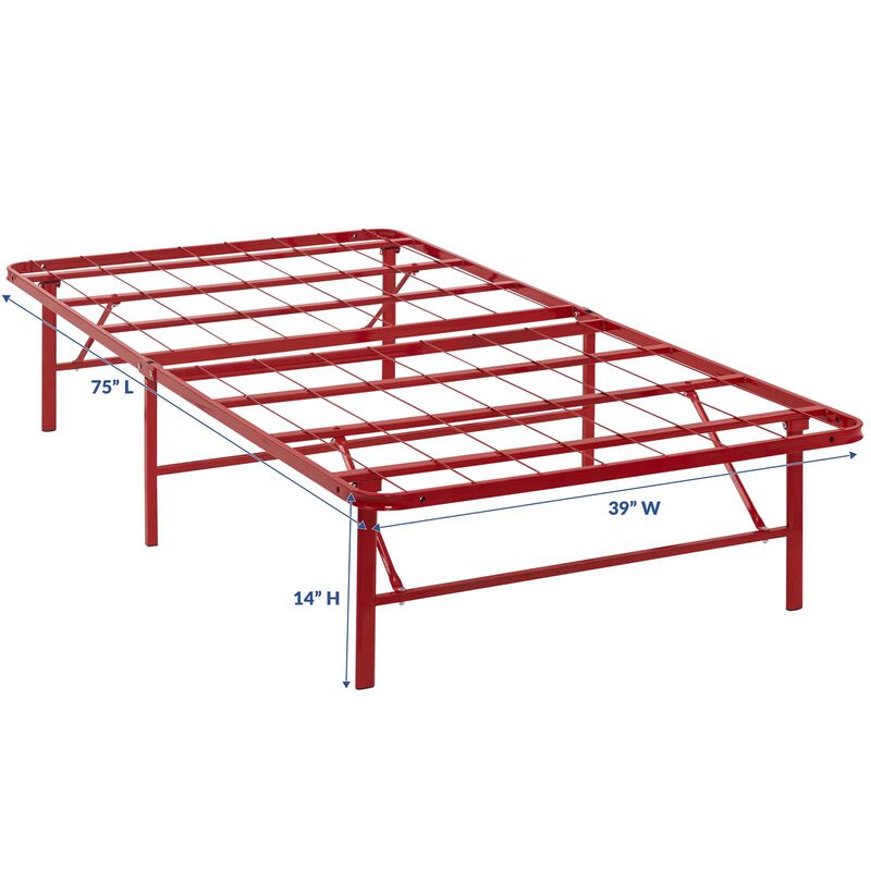 Modway - Horizon Twin Stainless Steel Bed Frame