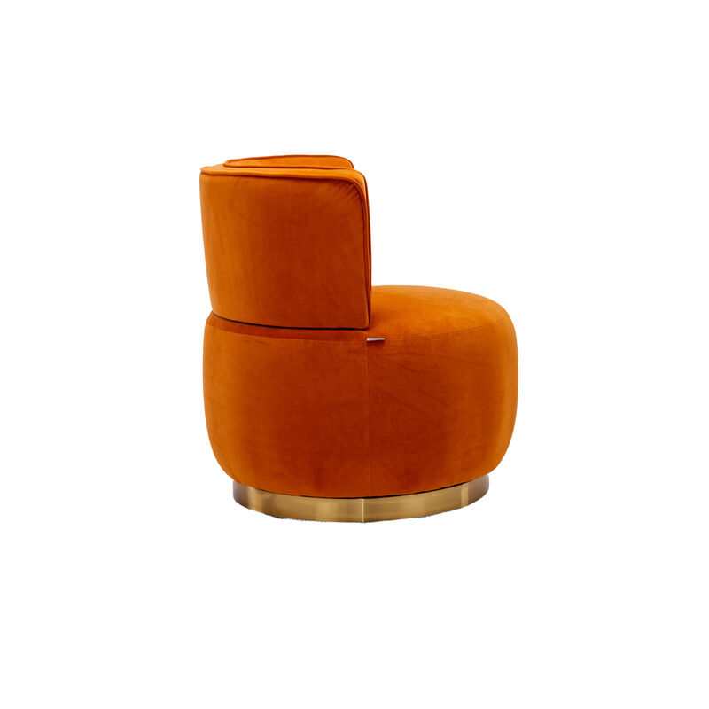 Merax 360 Degree Swivel Barrel Accent Chair