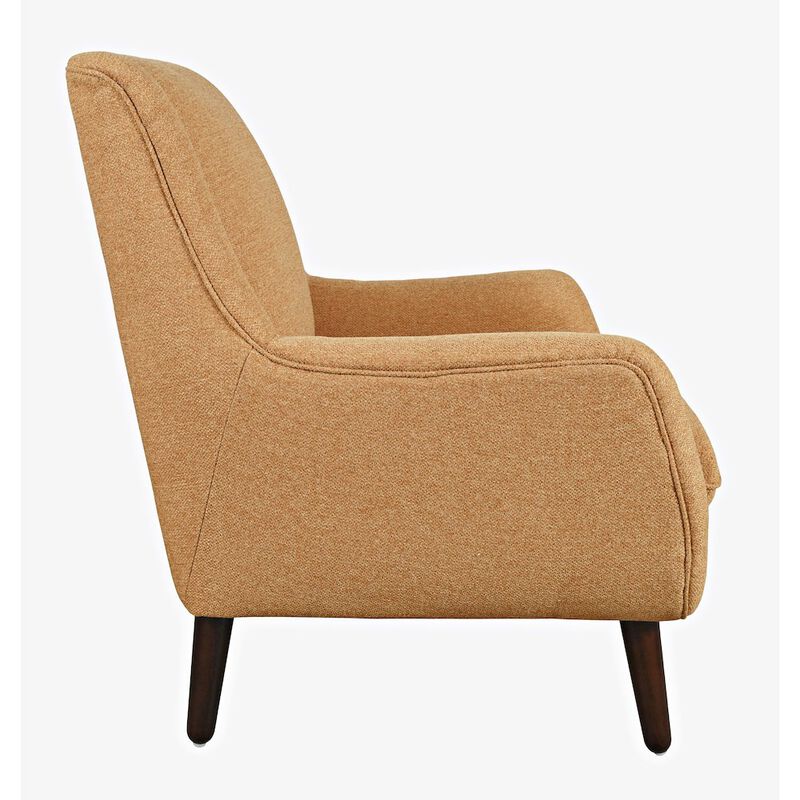 Jofran Theo Mid-Century Modern Contemporary Upholstered Accent Chair