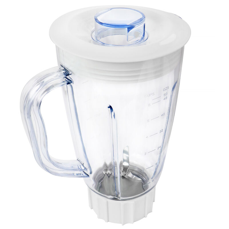 Better Chef 10 Speed 350 Watt Plastic Jar Blender in White
