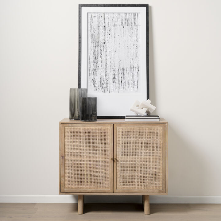 Grier Light Brown Accent Cabinet