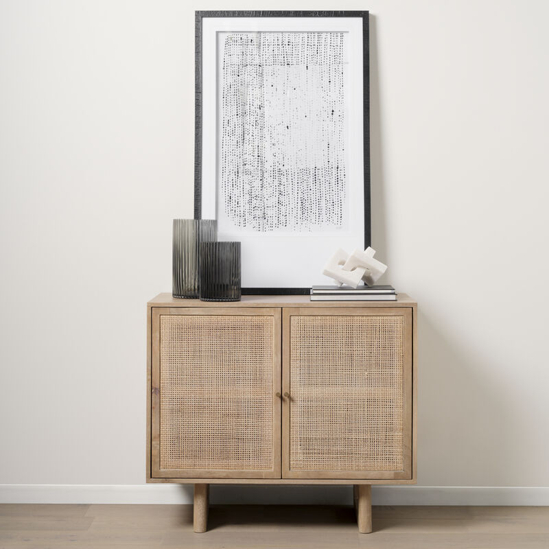 Grier Light Brown Accent Cabinet