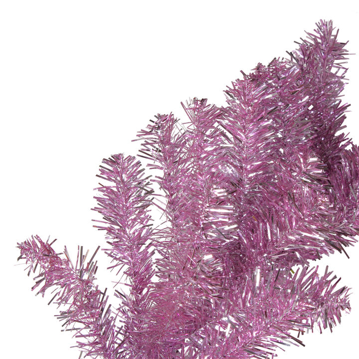 9' x 12" Pink Artificial Christmas Garland  Unlit