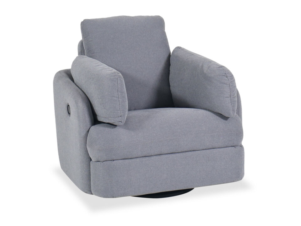 Modmax Performance Fabric Swivel Glider Recliner
