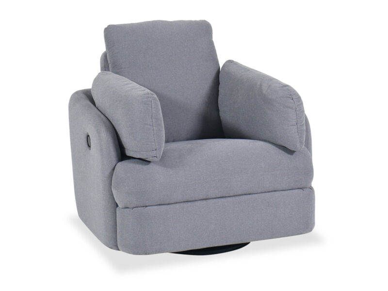 Modmax Performance Fabric Swivel Glider Recliner