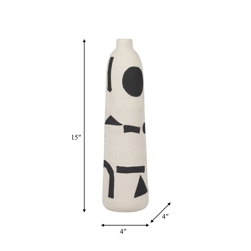 15" Funky Vase