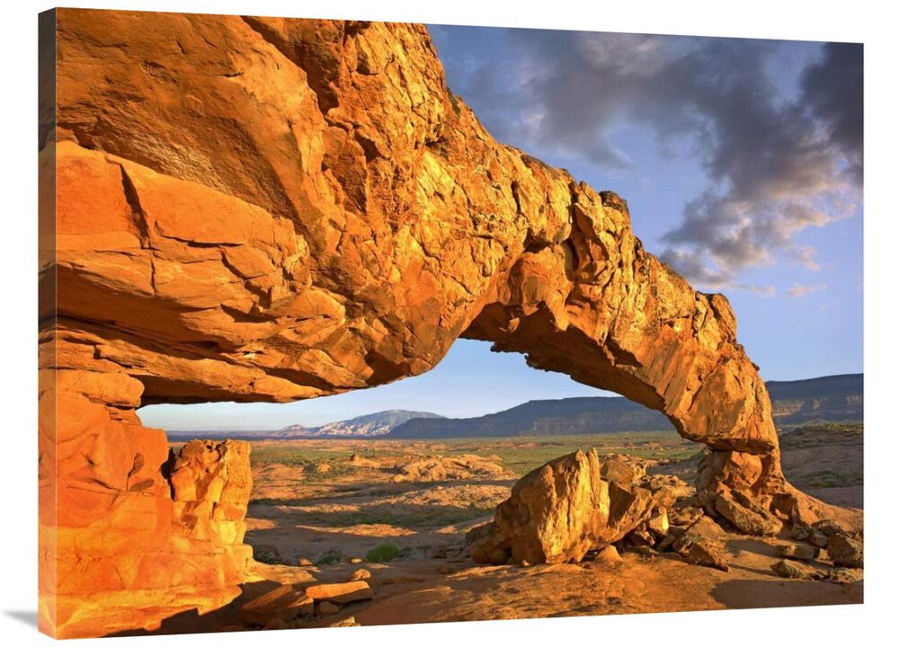 Sunset Arch, Escalante National Monument, Utah-Canvas Art-40x30