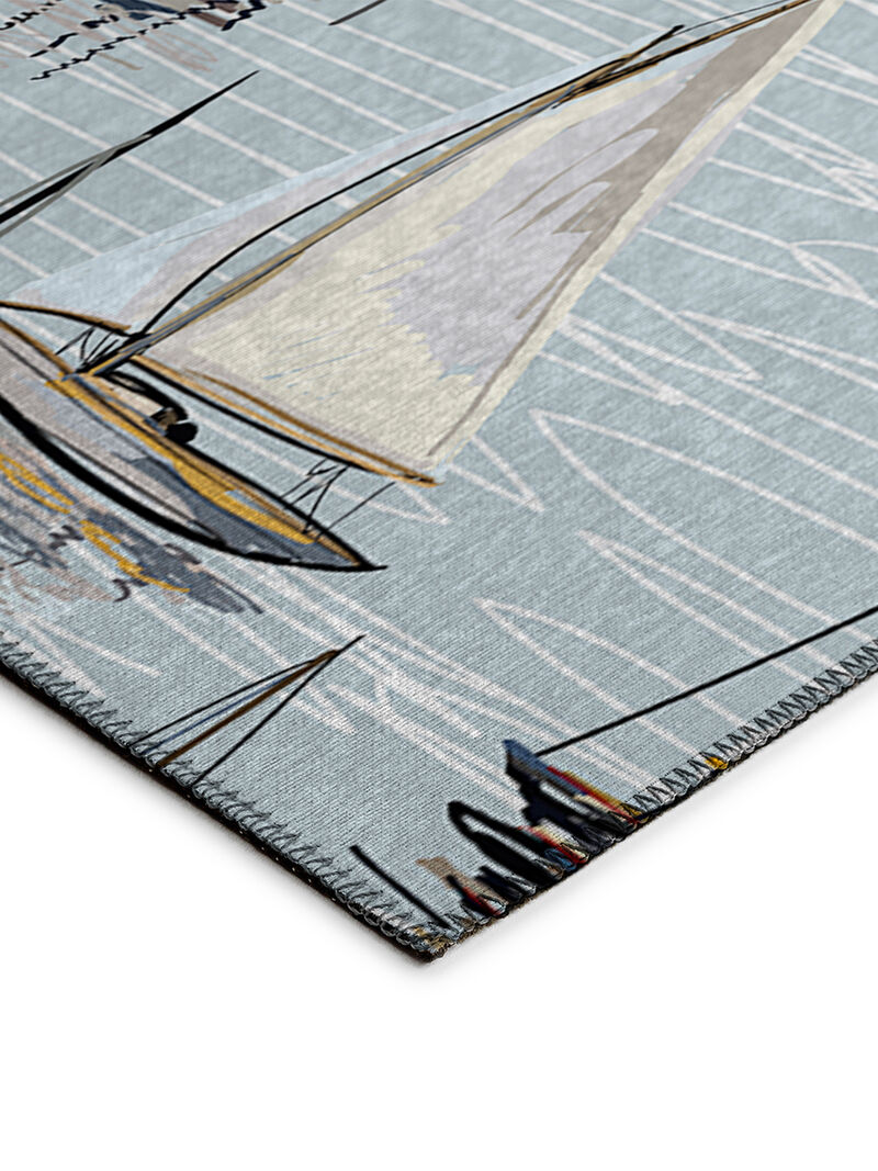 Harbor HA8 Sky 3' x 5' Rug
