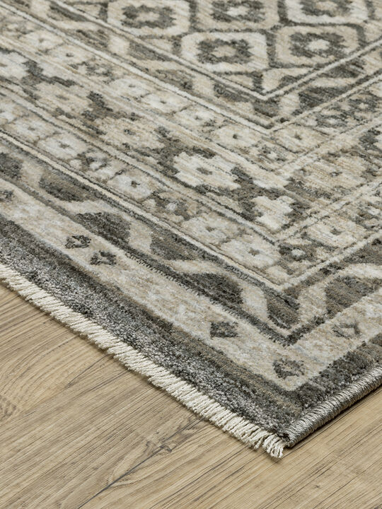 Chamberlain 3'3" x 5' Grey Rug